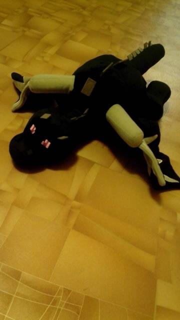 60cm Big Size Minecraft Ender Dragon Plush Doll Soft Black Minecraft Enderdragon PP Cotton Minecraft Dragon Toys A10