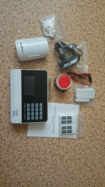 New Digital Wireless wired APP Control Anti-theft Home Security Burglar GSM Alarm System Auto Dialer SMS Telephone Check Balance