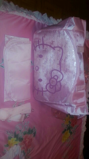 Canvas Baby Diaper Bag For Mom Mummy Mother Hello Kitty Maternity Nappy Bags High Qaulity Thermal Insulation Stroller Bag