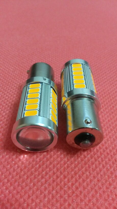 1pcs 1156 BA15S P21W 33 led 5630 5730 smd Car Tail Bulb Brake Lights auto Reverse Lamp Daytime Running Light red white yellow