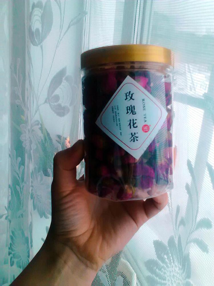 120g China Rose Flower Tea health care Fragrant hot products fragrance dried rose buds skin food Organic Monthly Rose Tea `