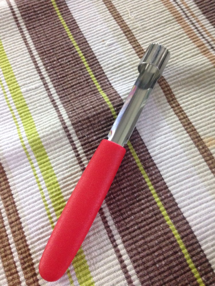 Stainless Steel Easy Twist Core Seed Remover Fruit Apple Corer Pitter Seeder Kitchen Tool Random Color