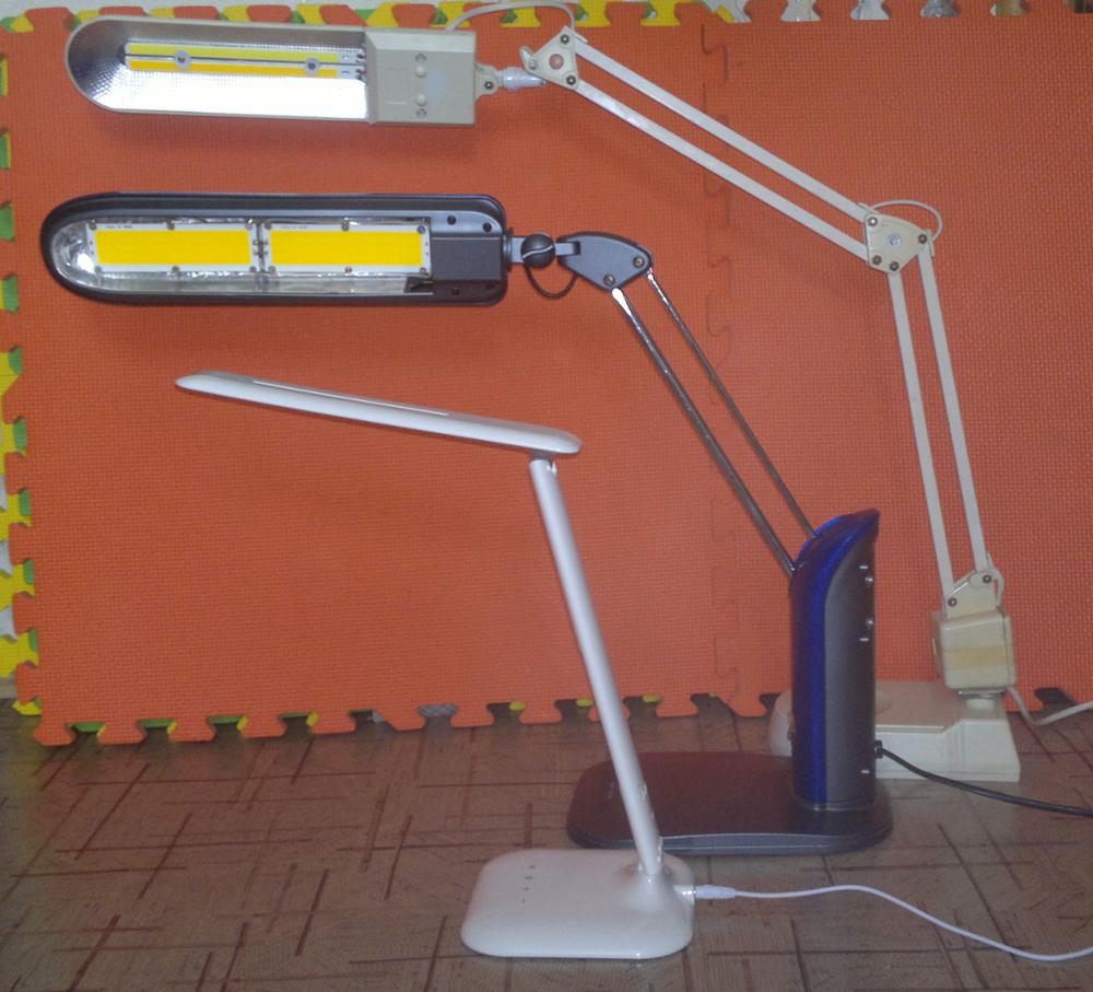 Dimmable-Table Lamp with LED display Desk Lamp Eye Protection Portable LED reading lamp  With Calendar Alarm Colck