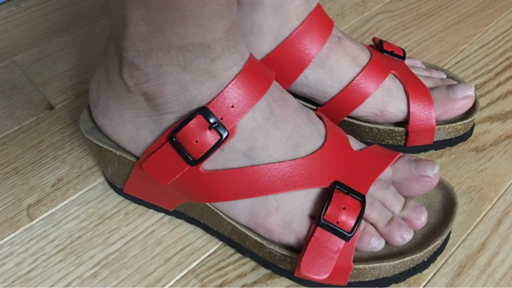 Fashion Women Sandals Wedges Cork High Heels Shoes Gladiator Beach Shoes Summer Slippers Zapatos Mujer Sandalias Plus Size35-40