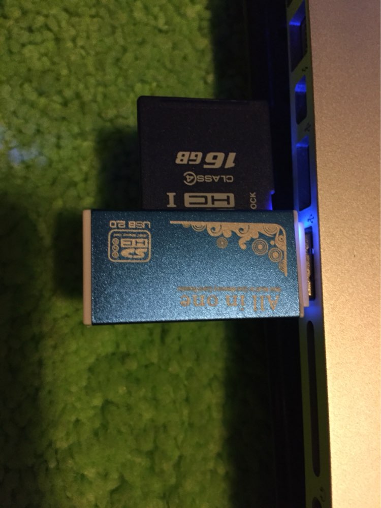 Hot-sale Mosunx Gifts Blue USB 2.0 All in 1 Multi Memory Card Reader Adapter For Micro SD SDHC TF M2 MMC Wholesale 1 pc