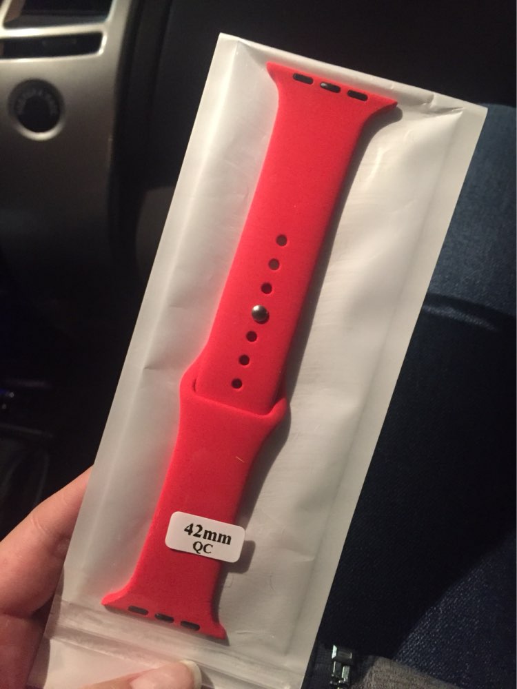 Silicone strap For Apple Watch Band Sport Band For Apple Watch Strap 42 M/L size