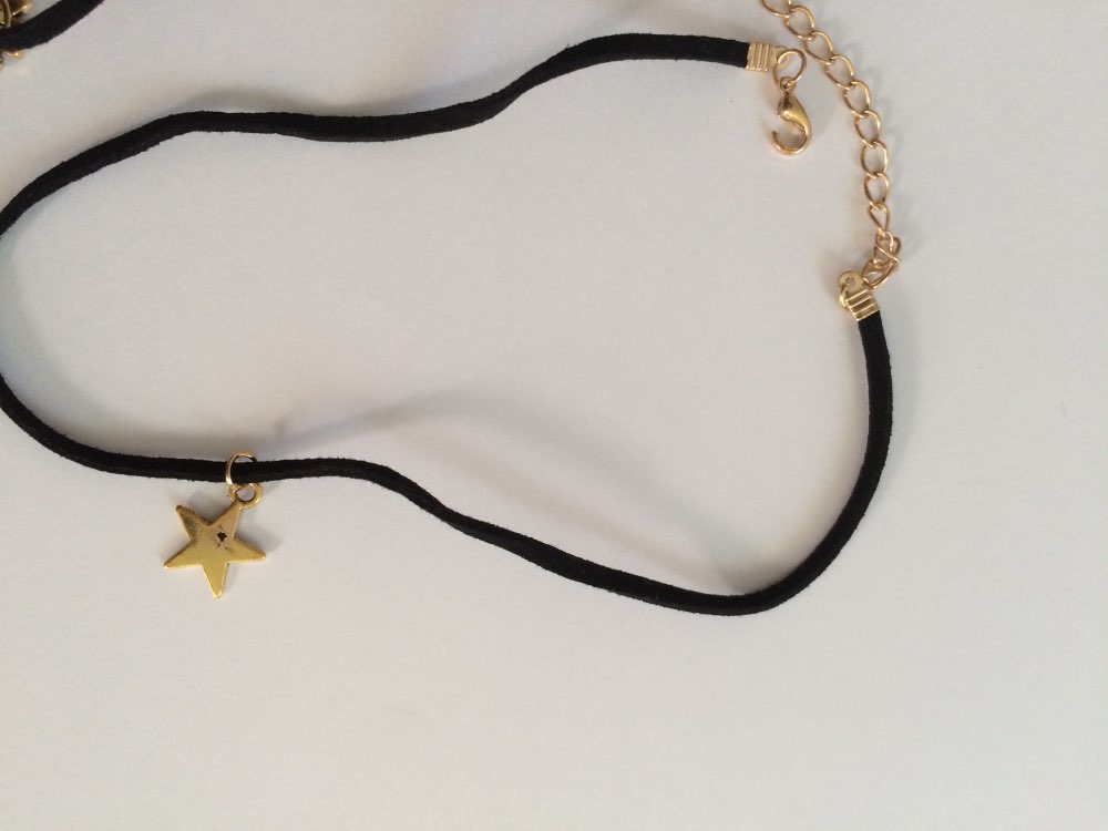 New fashion jewelry leather moon star sun  choker necklace set 1set =3pieces gift for women girl N1778