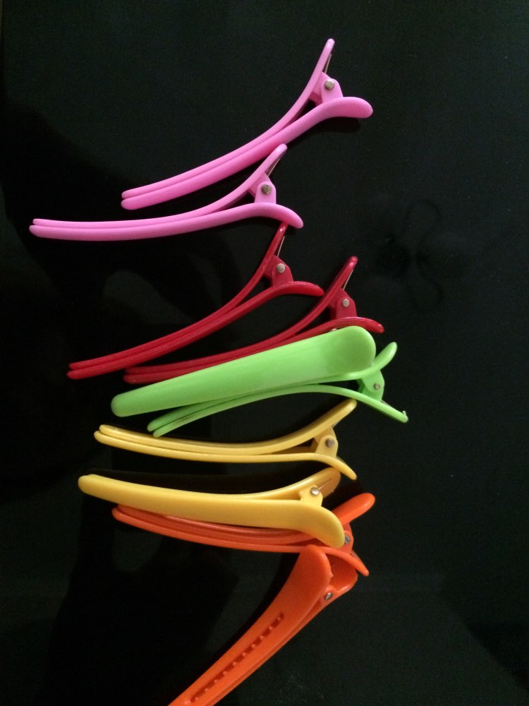 10PCS Hair Accessories Professional Hair Clips Plastic Hairdressing Stylists Salon Section Grip Styling Tools Hairpins Barrette