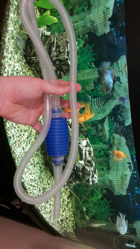 103cm Aquarium Manual Cleaner Tool Siphon Gravel Suction Pipe Filter Fr Fish Tank Vacuum Water Change Pump Tools Unique