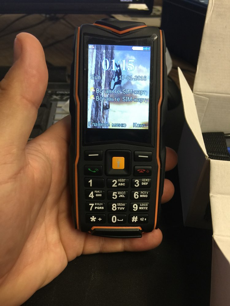 Free Gift Russia Original VKWorld Stone V3 IP67 Waterproof Phone Dustproof Shockproof 2.4'' Dual Sim 5200mAh Battery GSM Phone