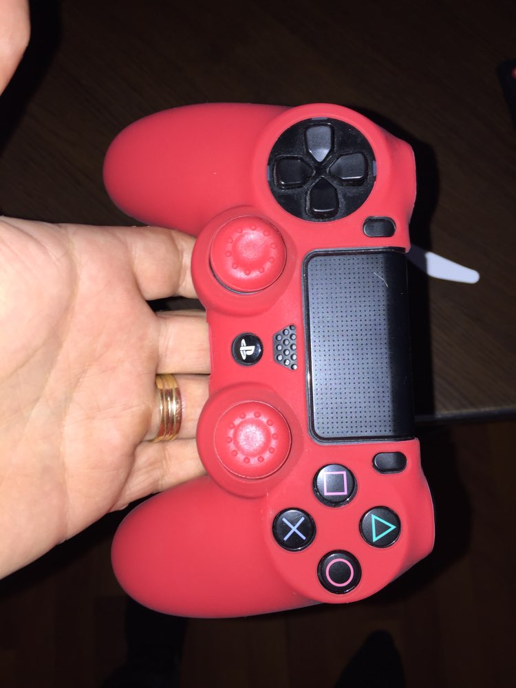 2 pcs Thumb +1 pcs Skin Cover Silicone Case Protection Skin For SONY Playstation 4 PS4 with LED Light Bar Sticker Free Shipping
