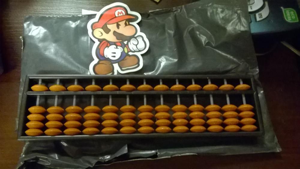 Plastic Abacus Arithmetic Soroban 13 Digits Kids Maths toys Calculating Tool Math toys educational toys Freeshipping