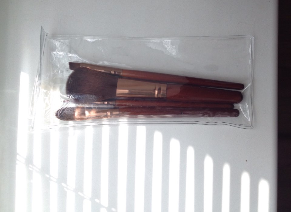 Feitong lowest price 4 Pcs Cosmetic Makeup Brush kit de pinceis de maquiagen Used for eyebrows, eyelashes eyes and cheeks makeup