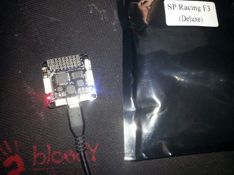SP Pro Racing F3 Flight Controller Board Cleaflight 6DOF 10DOF Deluxe with Brano and Compass for FPV QAV250 280 Mini Quadcopter