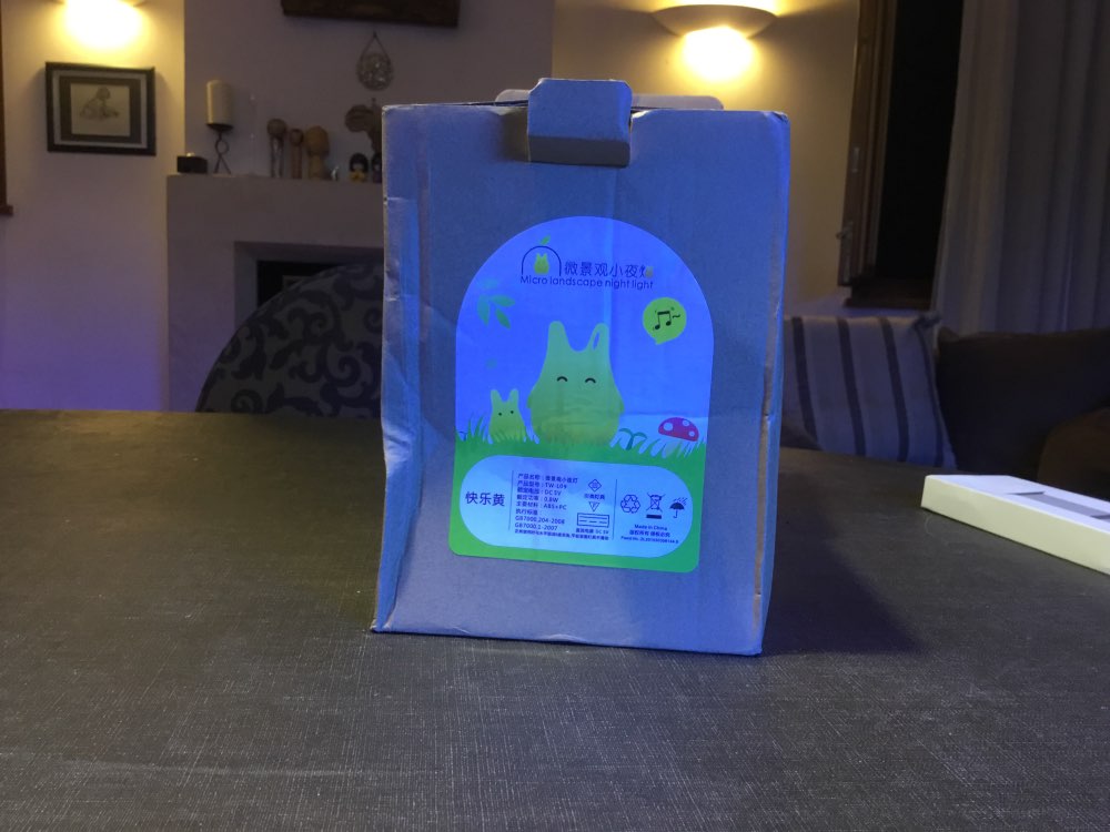 Promotion!!! 2016 Newest Style The Totoro Portable Touch Sensor USB LED Baby Night Light Bedside Lamp For Children Gifts