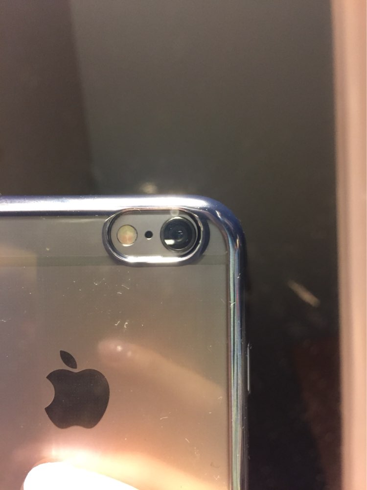 Luxury Ultra Thin Clear Crystal Rubber Plating Electroplating TPU Soft Mobile Phone Case For iPhone 6 6s Plus Cover bag