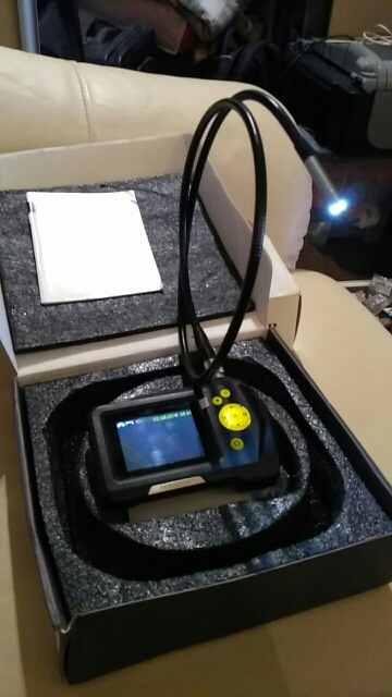 Blueskysea Dia 8.2mm 1 Meters 2.7" LCD NTS100 Endoscope Borescope Snake Inspection Tube Camera DVR