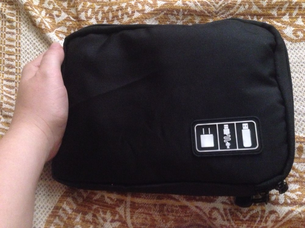 Hot! Organizer System Kit Case Storage Bag Digital Devices USB Data Cable Earphone Wire Pen Travel Insert Hight Quality
