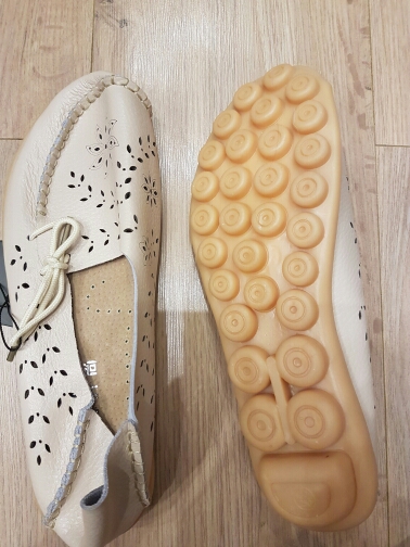 2016 New Summer Shoes Women Genuine Leather Flats Fashion Casual Soft Mother Loafers Moccasins Female Driving Shoe Wholesale