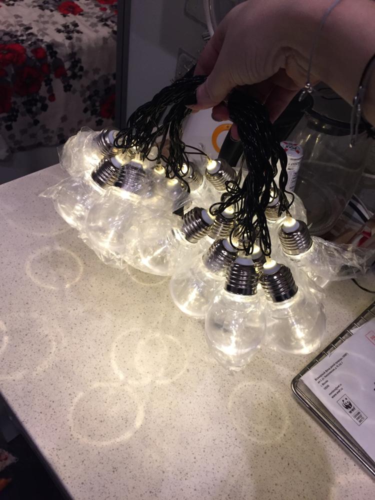 novelty 20 LED 6M Clear Globe Festoon Party Fairy String Lights Christmas Lights Holiday Garland Lights String EU AU US UK PLUG
