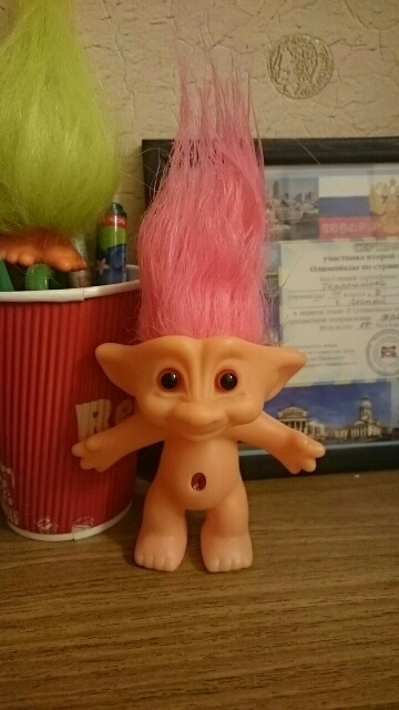 10cm Troll Doll Leprocauns Dam dolls Kids Toys WJ461