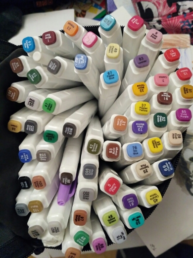 Touchfive 30/40/60/80Colors Art Marker Set Oily Alcoholic Dual Headed Artist Sketch Copic Markers Pen For Animation Manga Design