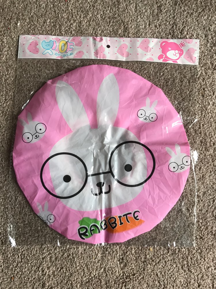 1PC Bathroom Accessories Waterproof Shower Hat Elastic Band Hat Bath Hat Cute Cartoon Rabbit Elepant Lion Duck Panda Shower Hats