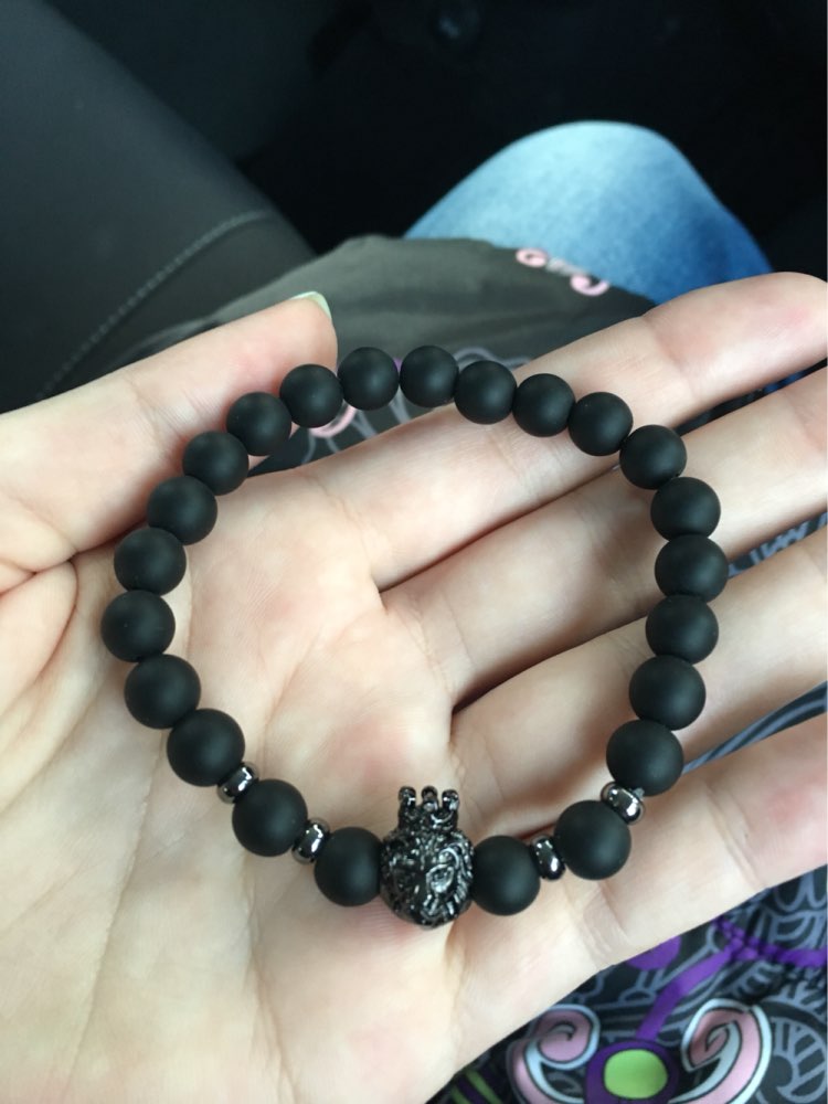 2016 New Fashion Black Stone Charm Men Bracelets Popular Brand Macrame Badge Pendant Chain Vintage Beads Bracelets Jewelry .