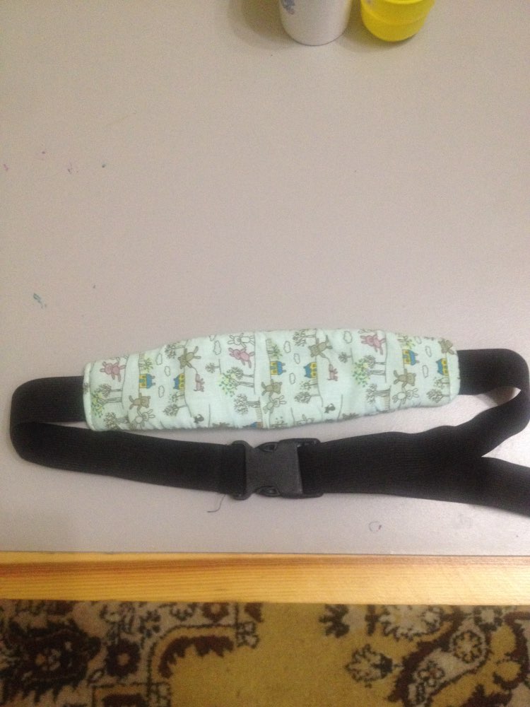 New Arrival Baby Safety Infants Baby Head Support Pram Stroller Safety Seat Fastening Belt Adjustable Playpens Sleep Positioner