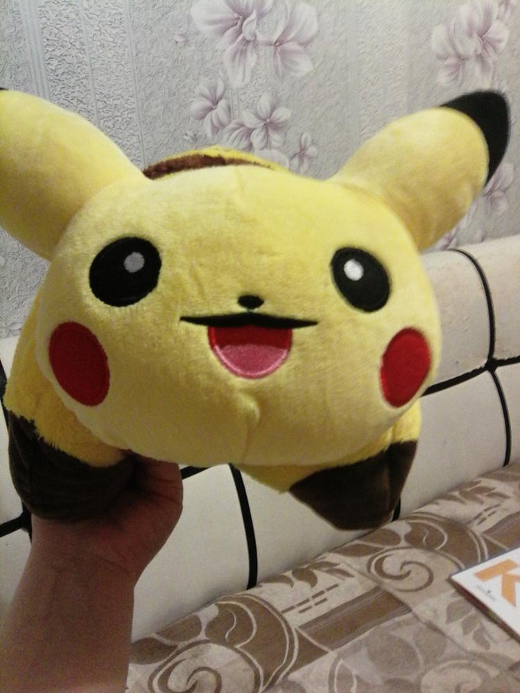 Kawaii Pikachu Plush Toys 40cm Pikachu Plush Pillow Sleep Cushion Soft Stuffed Animal Doll Cartoon Toypia Plush Cushion