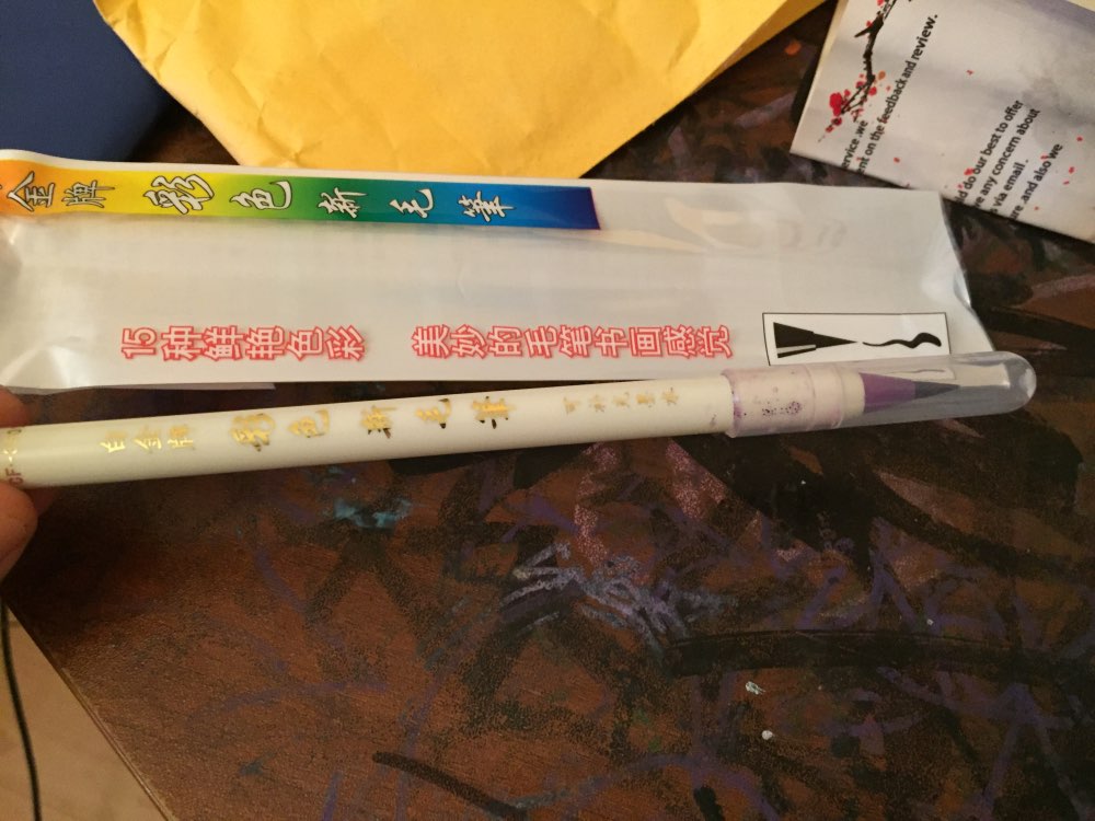 1PC Soft Brush Calligraphy Pen Watercolor Marker Brush Fineliner  Art Marker Cartoon Design Sketch Manga Graphic Drawing