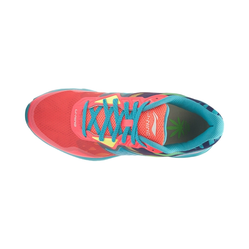 Li-Ning Women Running Shoes Light Mesh Breathable Cushioning Li-Ning Cloud Technology Sneakers Sport Shoes ARHK046 XYP274