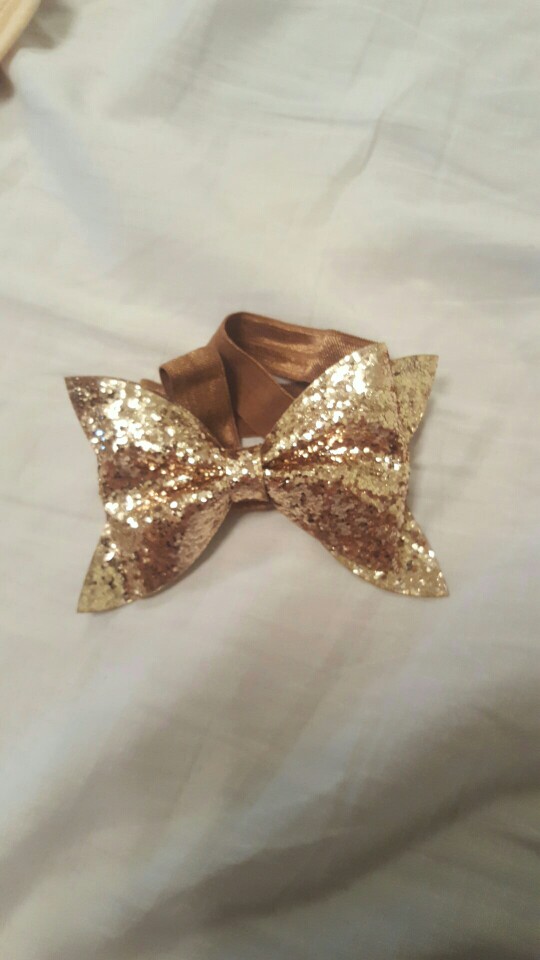 1pcs New Cut Baby Shiny Bow Knot Headband Girls Bow Elasticity Hair Band Infant Kids hair accessories W213