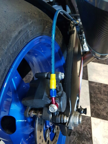 500mm 600mm 700mm 800mm 900mm  Colorful Motorcycle Hydraulic Reinforced Brake Or Clutch Oil Hose Line Pipe Fit ATV Dirt Pit Bike