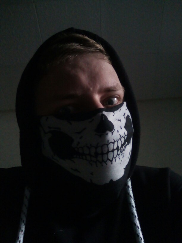 Skull Scarf Multifunctional Seamless Tubular Bandana Men Motorcycle Scarf 25*48cm Running Headband Men Halloween Bandana