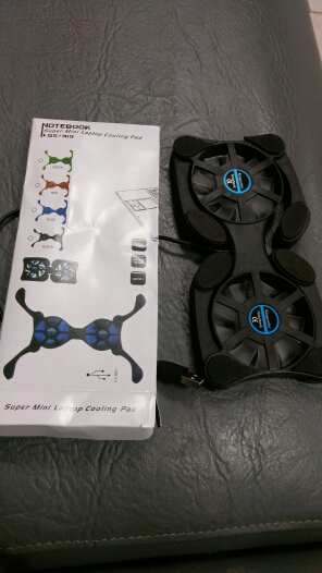USB Mini Octopus Laptop Notebook Fan Cooler Cooling Pad Folding Coller Fan With Retail Box Free Shipping