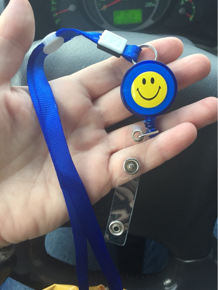 Business Exhibition Retractable Lanyard Badge Reel Nylon Cord Neck Lanyard Strap For ID Card Key Badge Holder Office Supplies