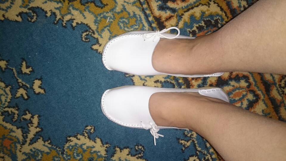 New Women Real Leather Shoes Moccasins Mother Loafers Soft Leisure Flats Female Driving Casual Footwear Size 35-42 In 16 Colors