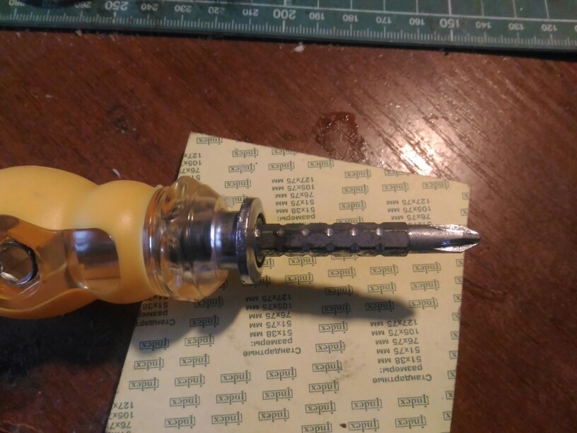 1Piece Double End Screwdriver Flat Phillips Screw Driver Random Color Utility Tool Hand Tools Ferramentas Herramientas