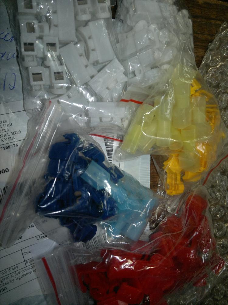 10pcs/lot 2p G7 Spring Wire Quick Connector Splice With No Welding No Screws Cable Clamp Terminal 2 Way Easy Fit Led Strip CH-2