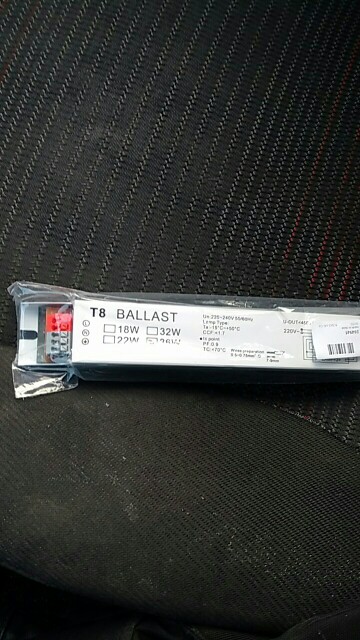 220-240v AC 2x36w Wide Voltage T8 Electronic Ballast Fluorescent Lamp Balla