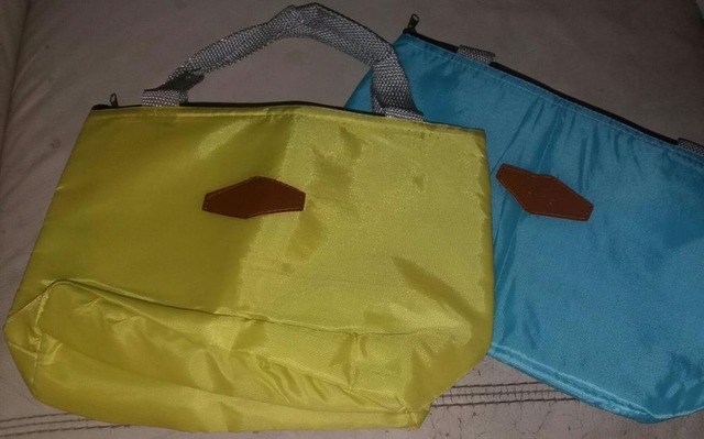 Women Portable Insulated Thermal Cooler Lunch Box Carry Tote Bag Travel Picnic