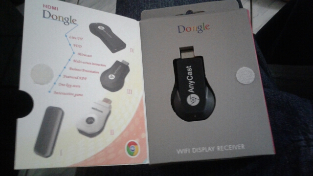 Media Player TV Stick Push Chrome cast Wifi Display Receiver Dongle Chrome Anycast Dl na Air play  Free Shipping