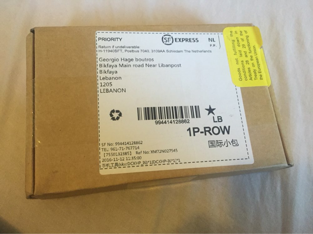 100% Original Brand KHP Phone Battery For iphone 6 Real Capacity 1810mAh With Machine Tools Kit Mobile Batteries