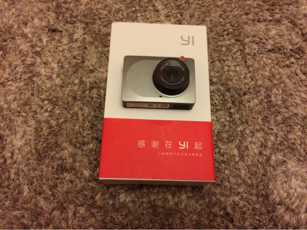 Original [International firmware]Xiaomi XIAOYI Smart Car DVR WiFi Dash Camera 165 Degree ADAS 1080P 60fps 2.7Inch  FreeShipping