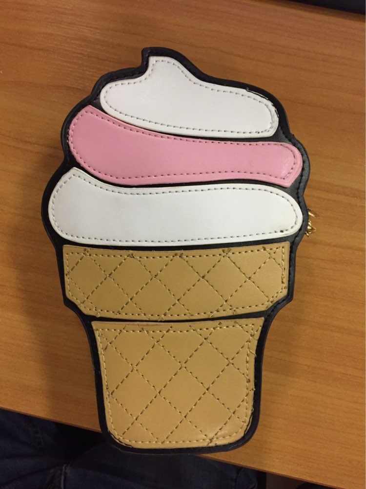 Funny Ice Cream Cake Bag Small Crossbody Bags For Women Cute Purse Handbags Chain Messenger Bag Party Bag
