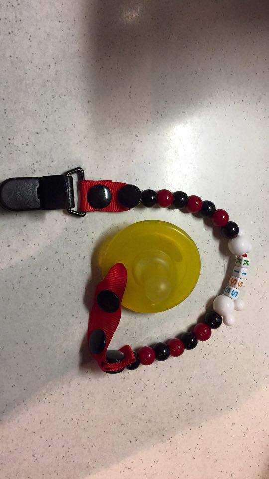 New Baby Pacifier Clip Pacifier Chain Hand Made Funny Colourful Beads Dummy Clip Baby Soother Holder For Baby Kid VCR20 P50