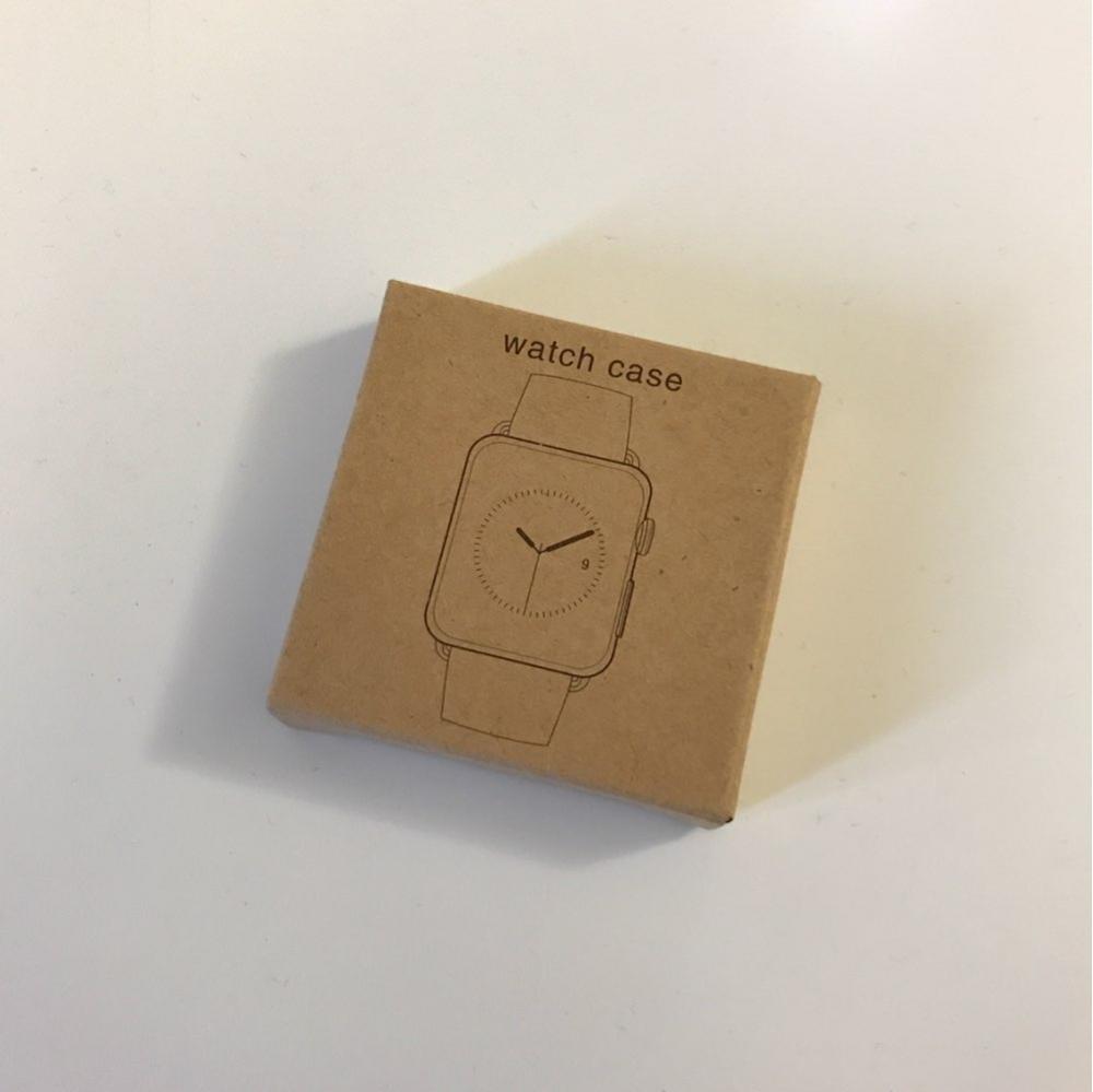 Plastic Protection Cover with Screen Protector Two in One Cover  for Apple Watch Series 1 AWPC
