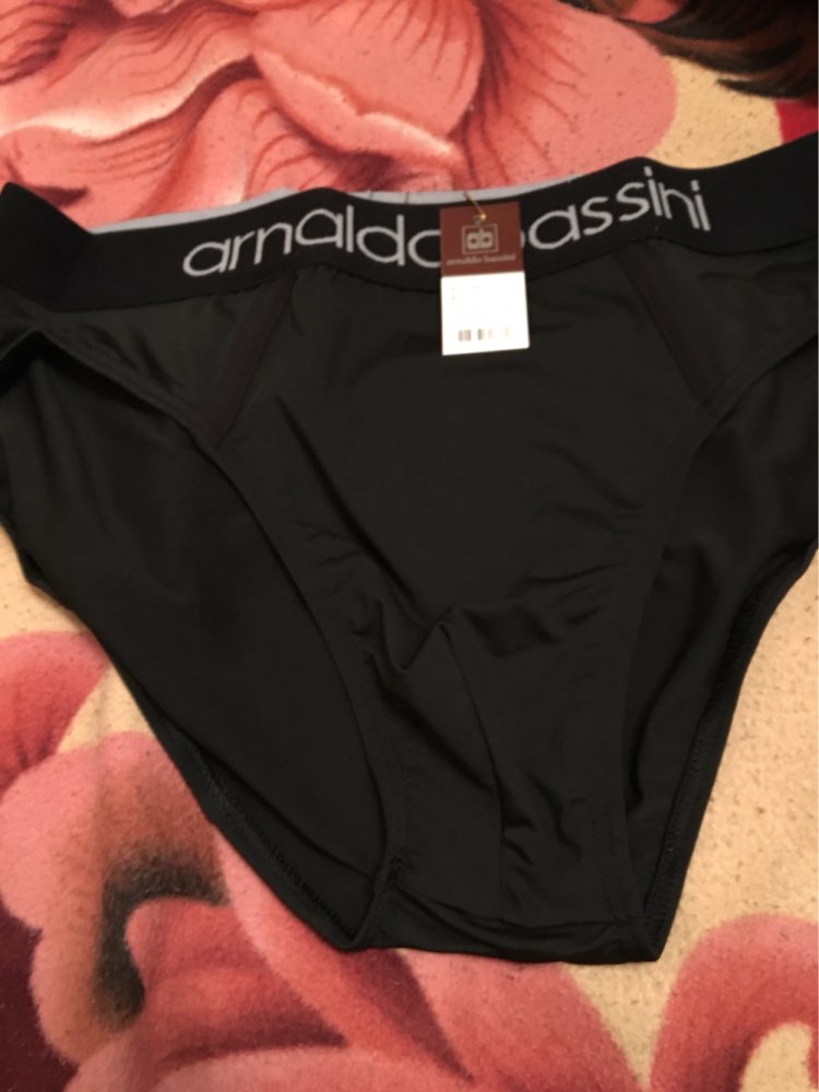 5 Colors Super Quality Brand Panties Mens Underpants Flexible Slips Cotton Briefs Solid Arnaldo Bassini Underwear Men Black Blue