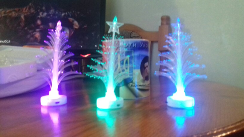 Christmas Xmas Tree Color Changing LED Light Lamp Home Decoration  quality first